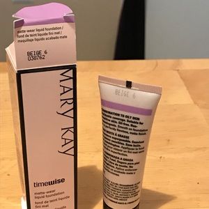 Mary Kay Beige 6 Matte wear liquid foundation